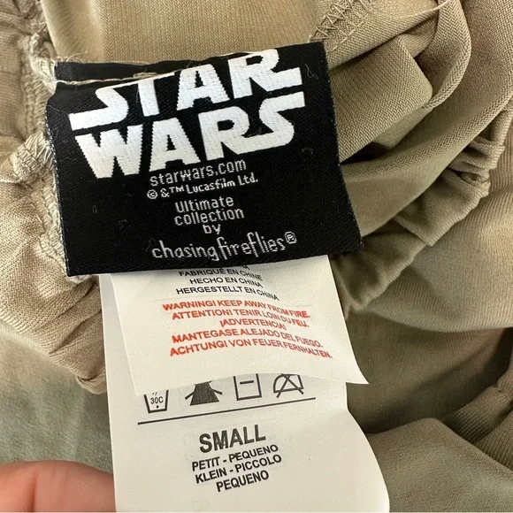 Star Wars Rey Costume Girls Small Rubies  Deluxe Chasing Fireflies Halloween - Picture 5 of 10